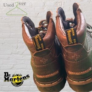 Dr. Martens Brown Leather Men's Boots